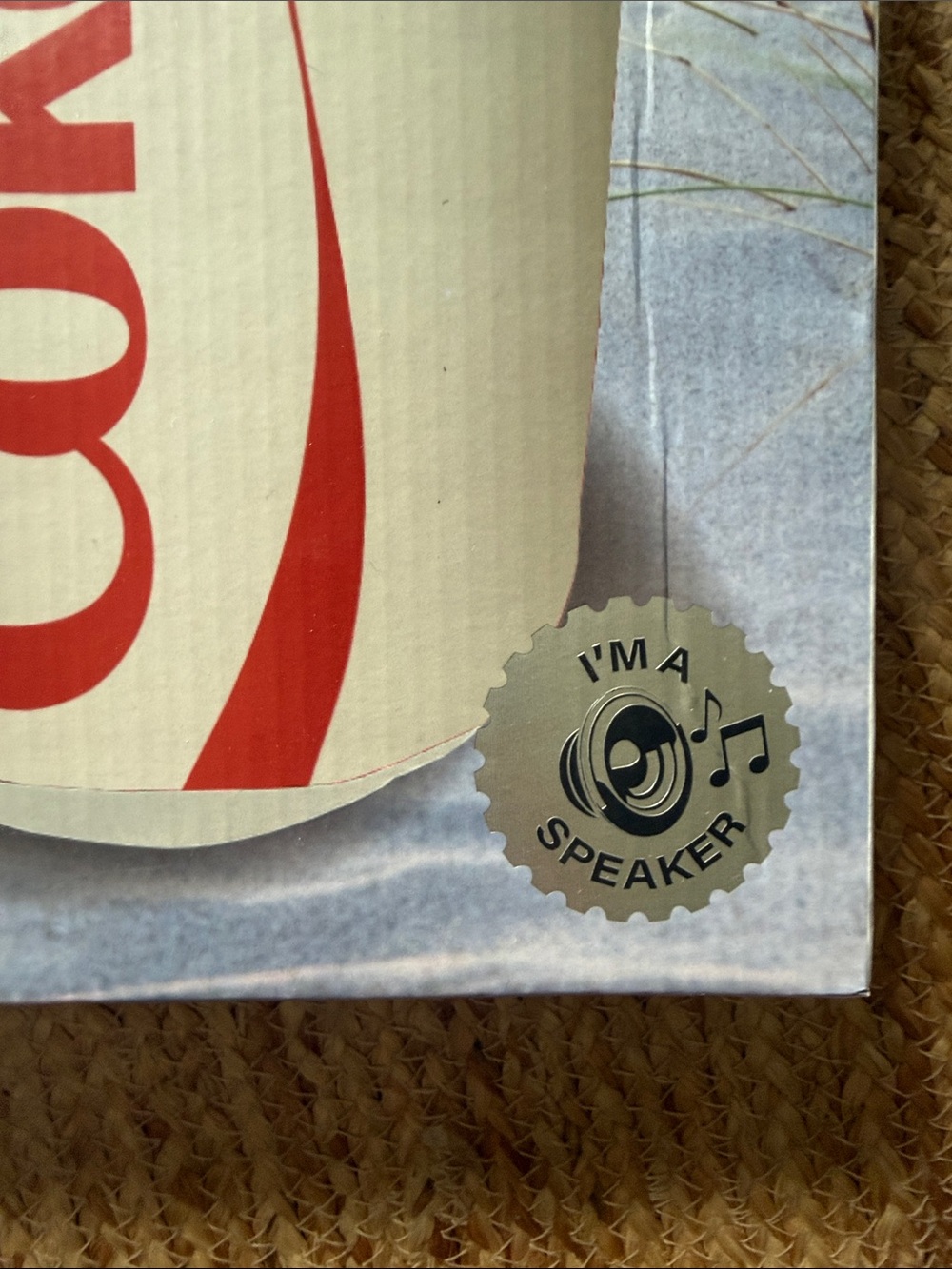 NIB The Diet Coke Can Shaped Cooler Backpack Bluetooth Speaker 24 Can Capacity - Picture 4 of 5